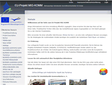 Tablet Screenshot of mig-komm.eu